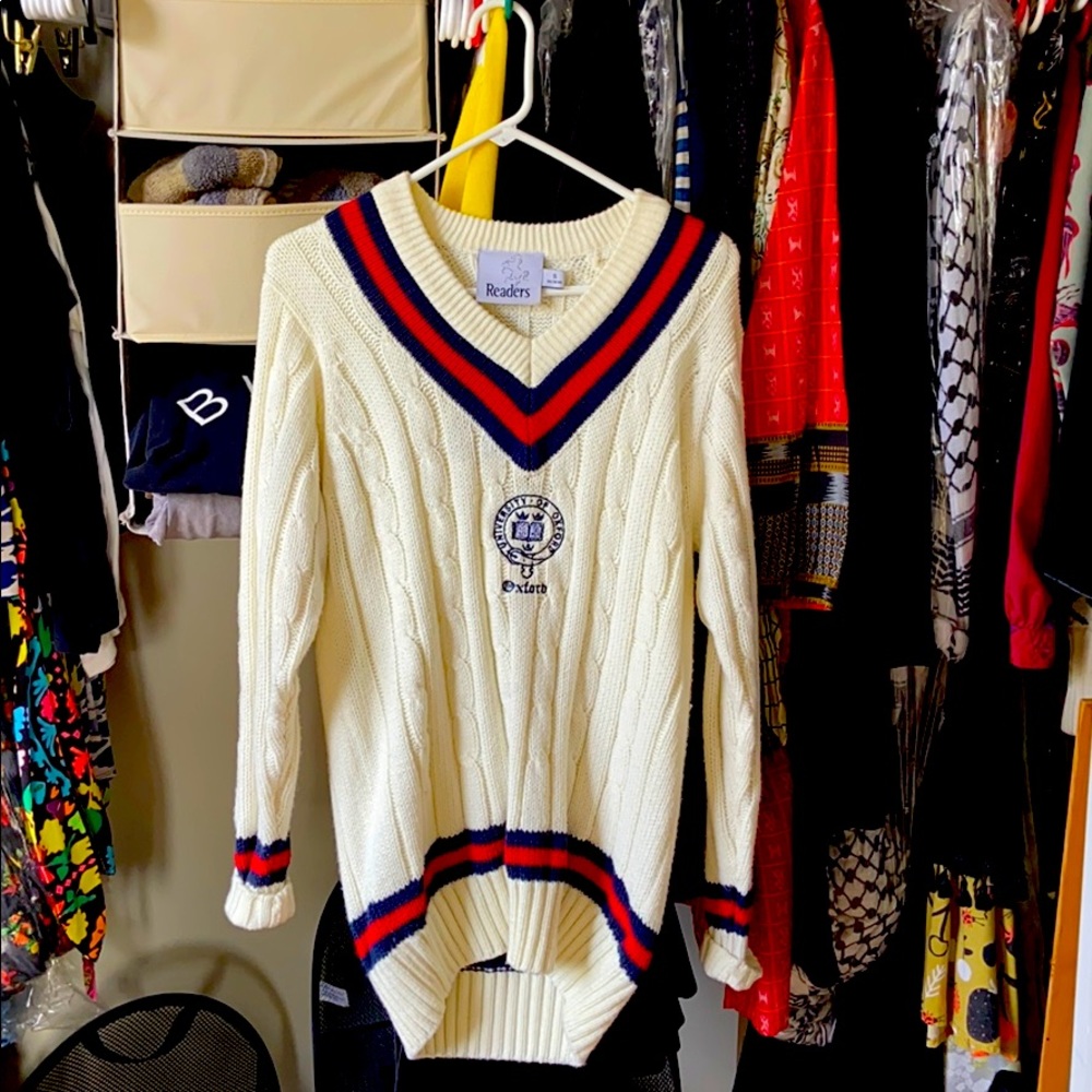 Custom Oxford Varsity Sweater